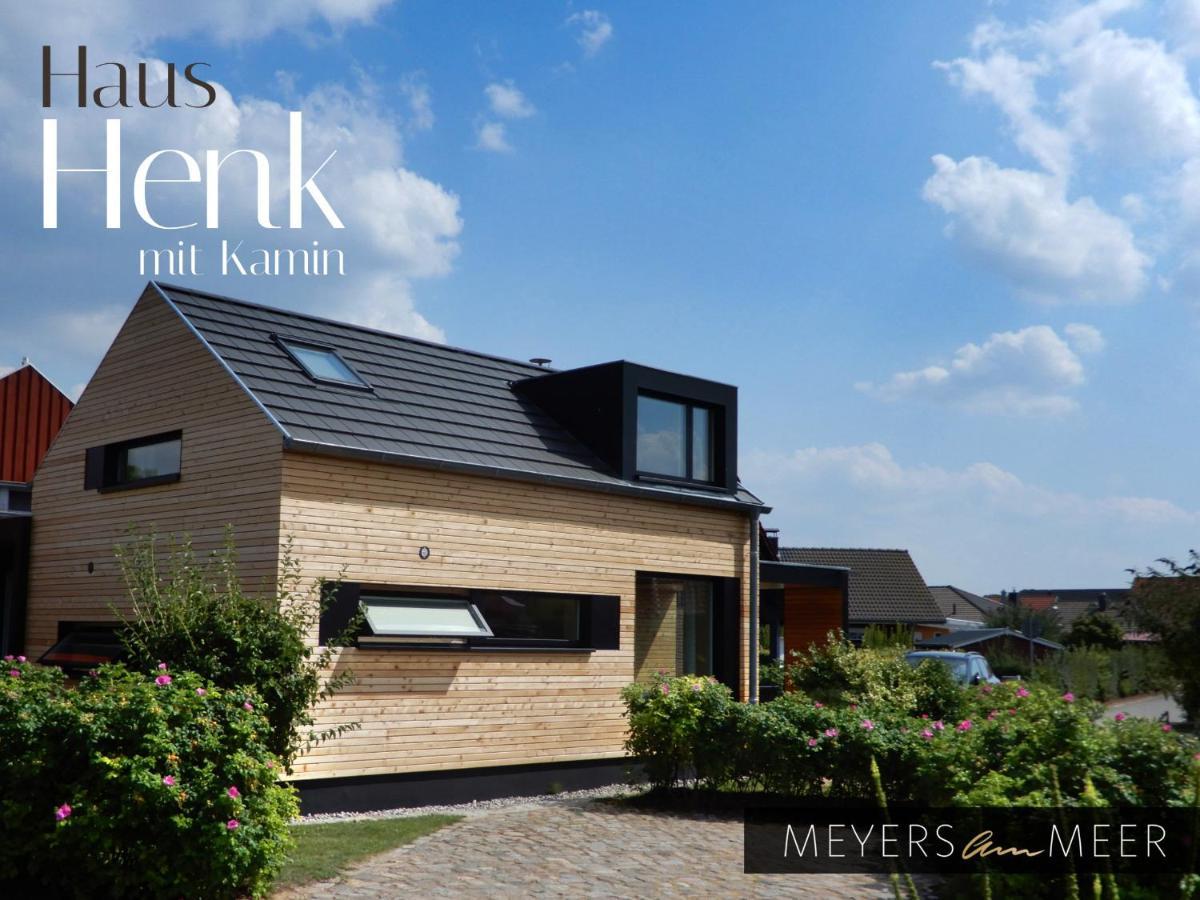 Schickes Holzchalet "Henk" - Mit Kamin - Ostsee Strand 500M - 4 Personen - By "Meyers Am Meer" ツィロー エクステリア 写真