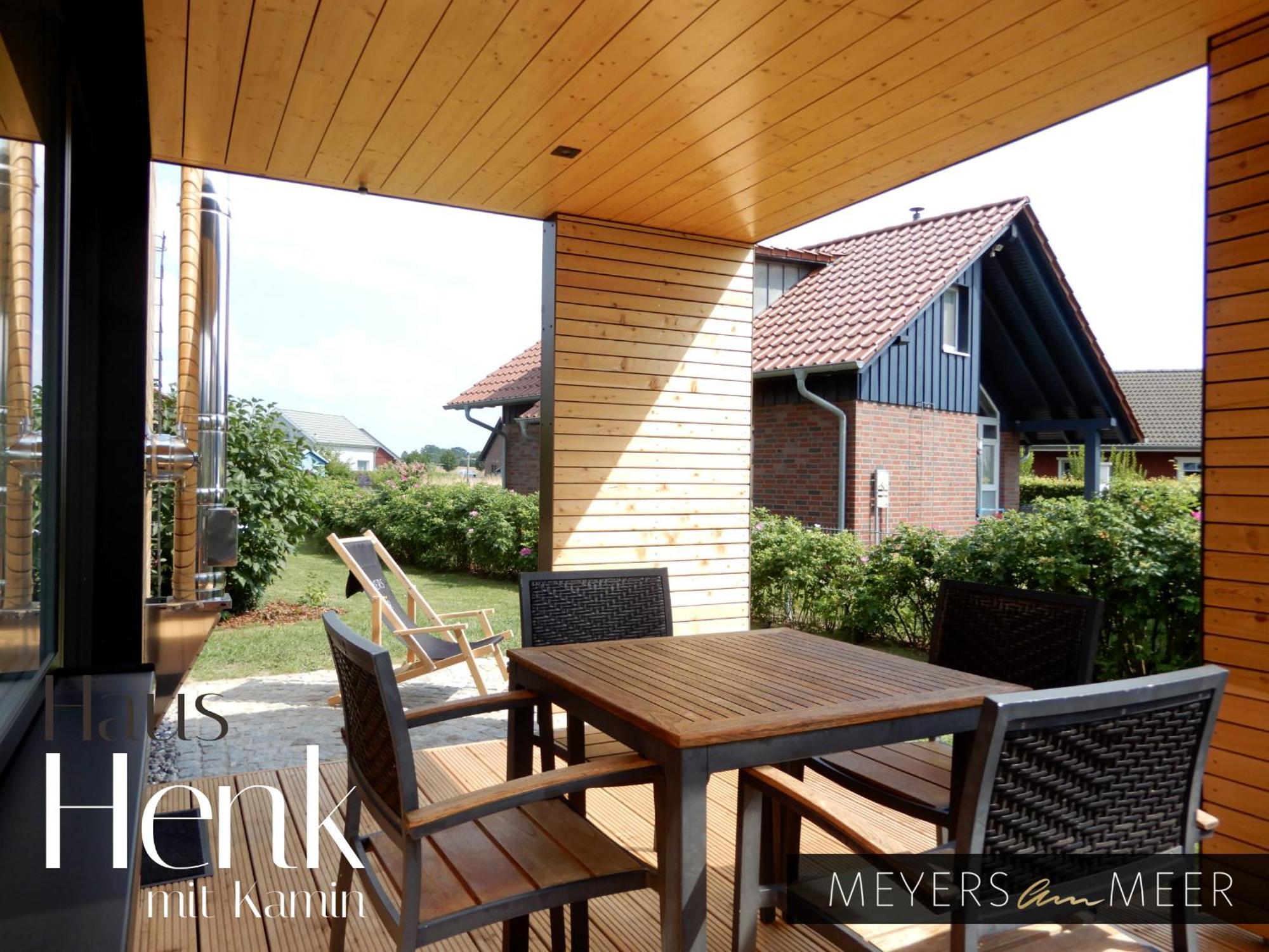 Schickes Holzchalet "Henk" - Mit Kamin - Ostsee Strand 500M - 4 Personen - By "Meyers Am Meer" ツィロー エクステリア 写真
